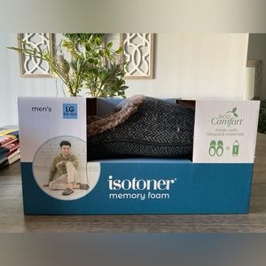 Isotoner memory foam slippers